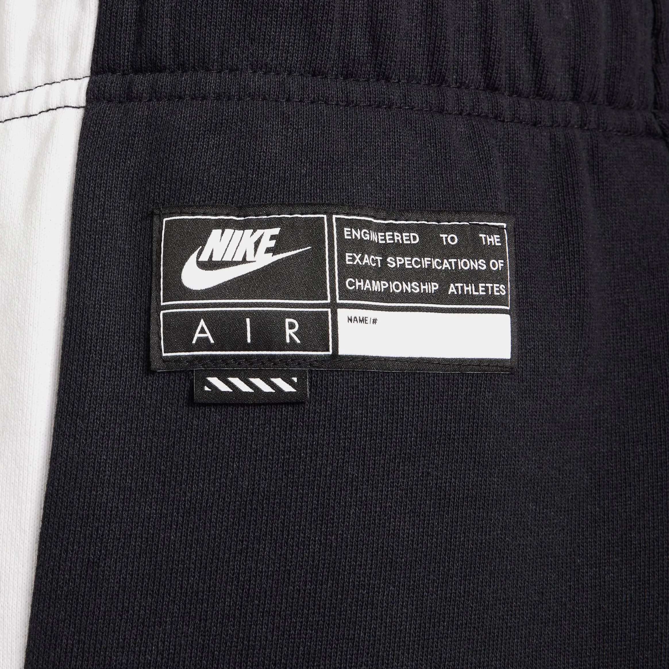 Air Club Fleece Grade School Joggers (Black/White)