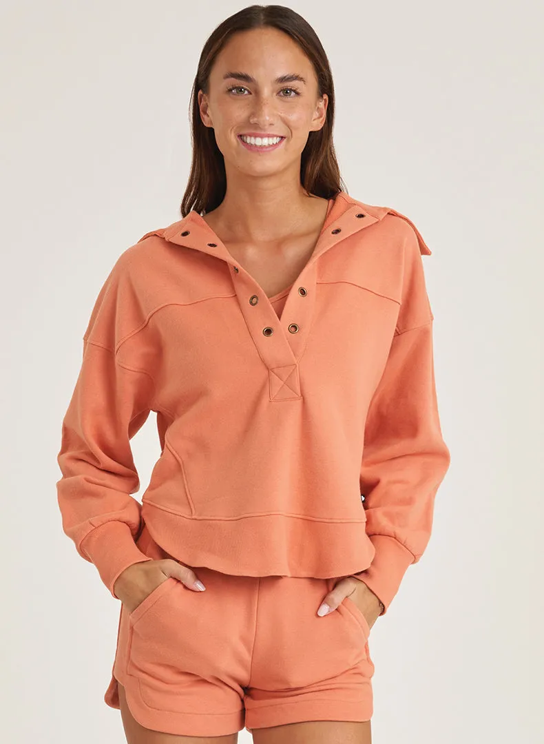 Cloud Oversized Collar Pullover