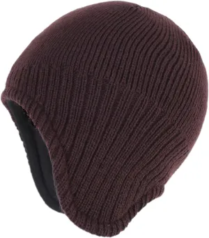 Connectyle Mens Warm Winter Hats Fleece Lined Earflap Hat Daily Beanie Watch Cap