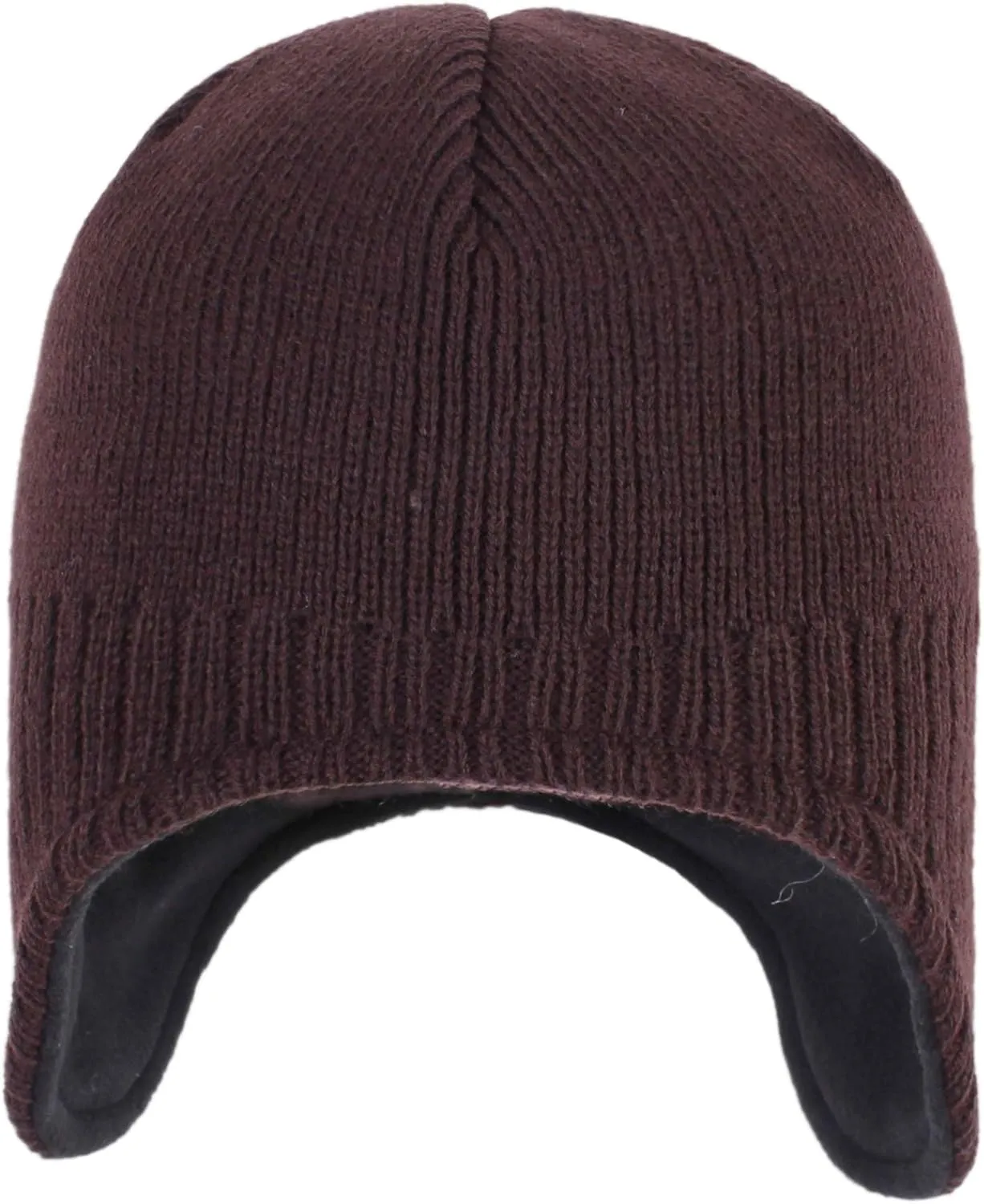 Connectyle Mens Warm Winter Hats Fleece Lined Earflap Hat Daily Beanie Watch Cap