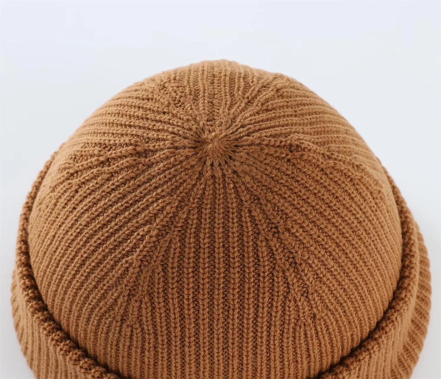 Connectyle Short Fisherman Beanie Hats for Men Women Acrylic Winter Warm Hat Knit Cuffed Beanies Watch Cap