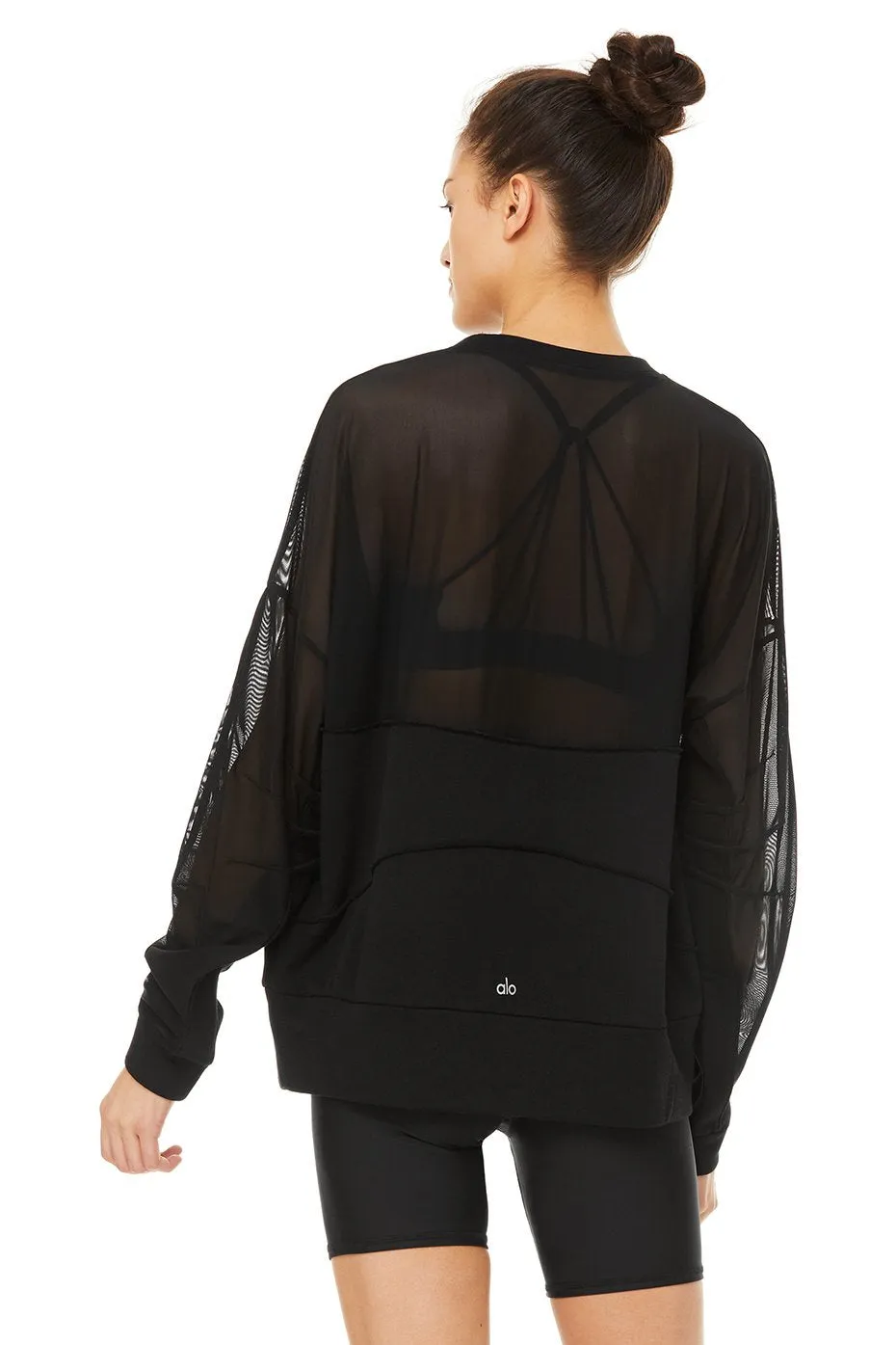 Contoured Pullover - Black