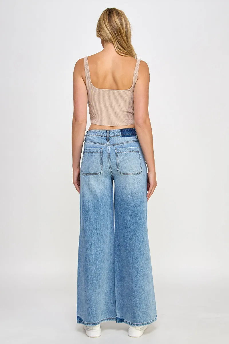 CROSSOVER RELAXED WIDE LEG