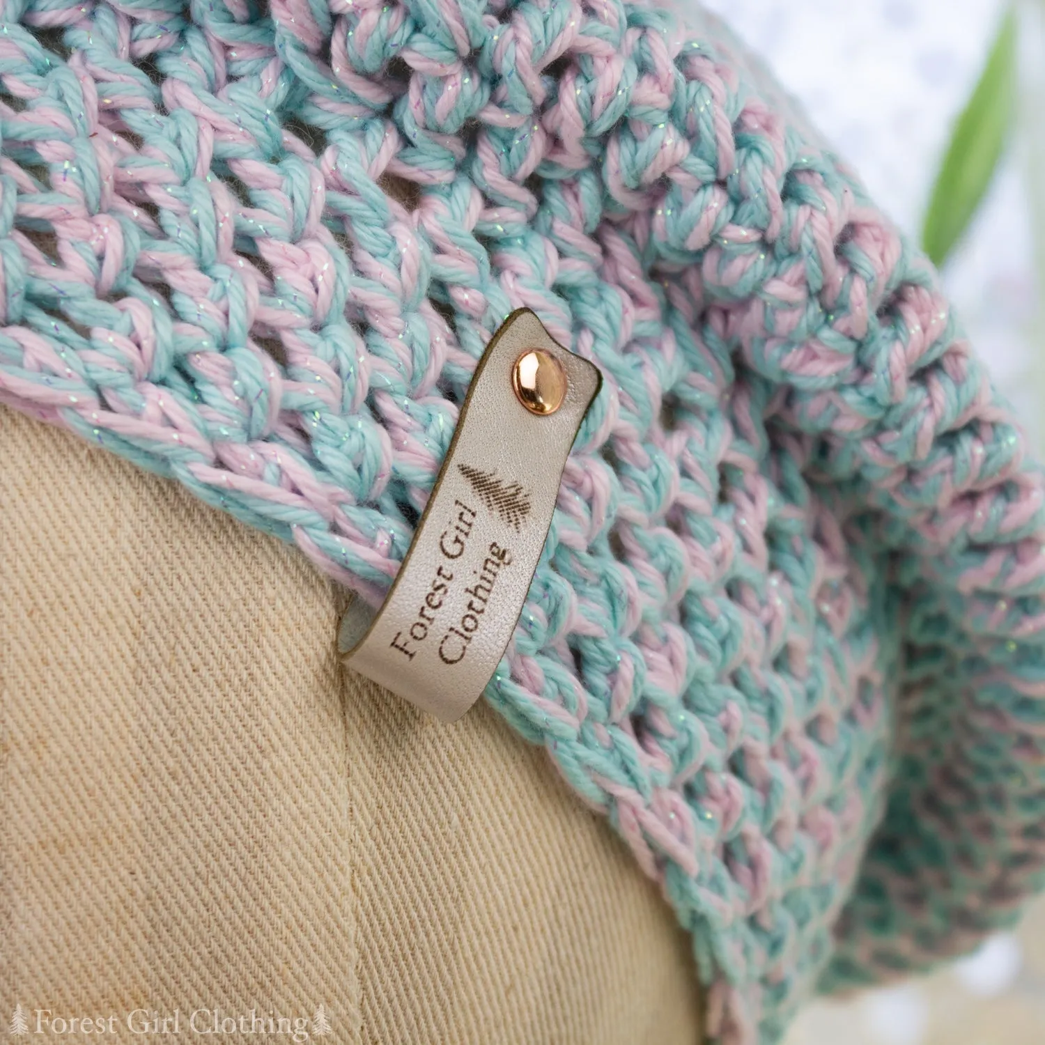 Double Yarn Crochet Beret (Various Colors)