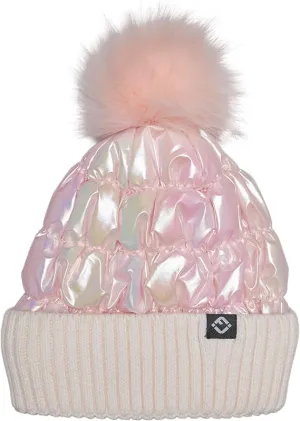 Funky Junque Assorted Kids Pom Beanie