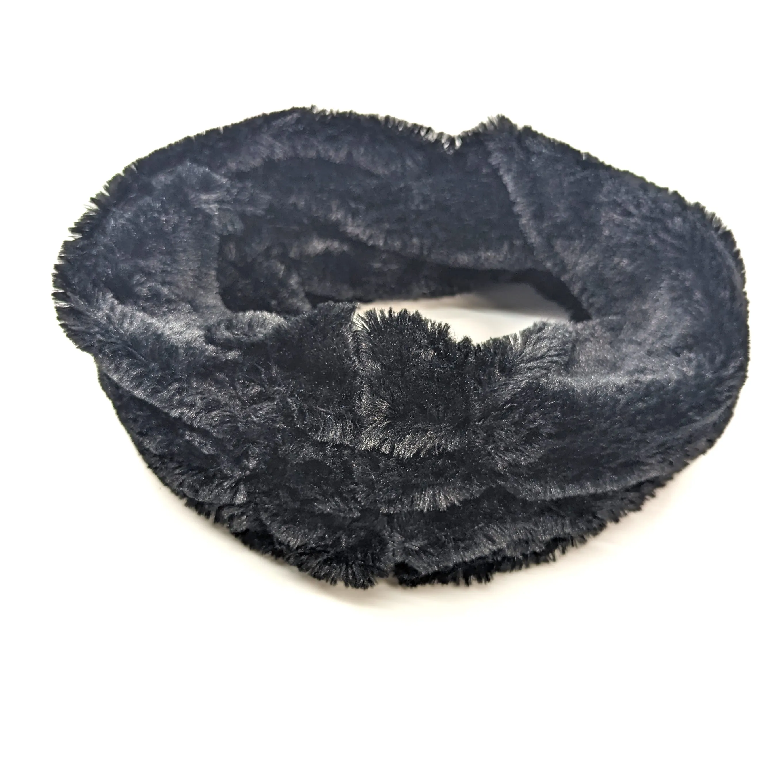 Gathered Faux Fur Snood