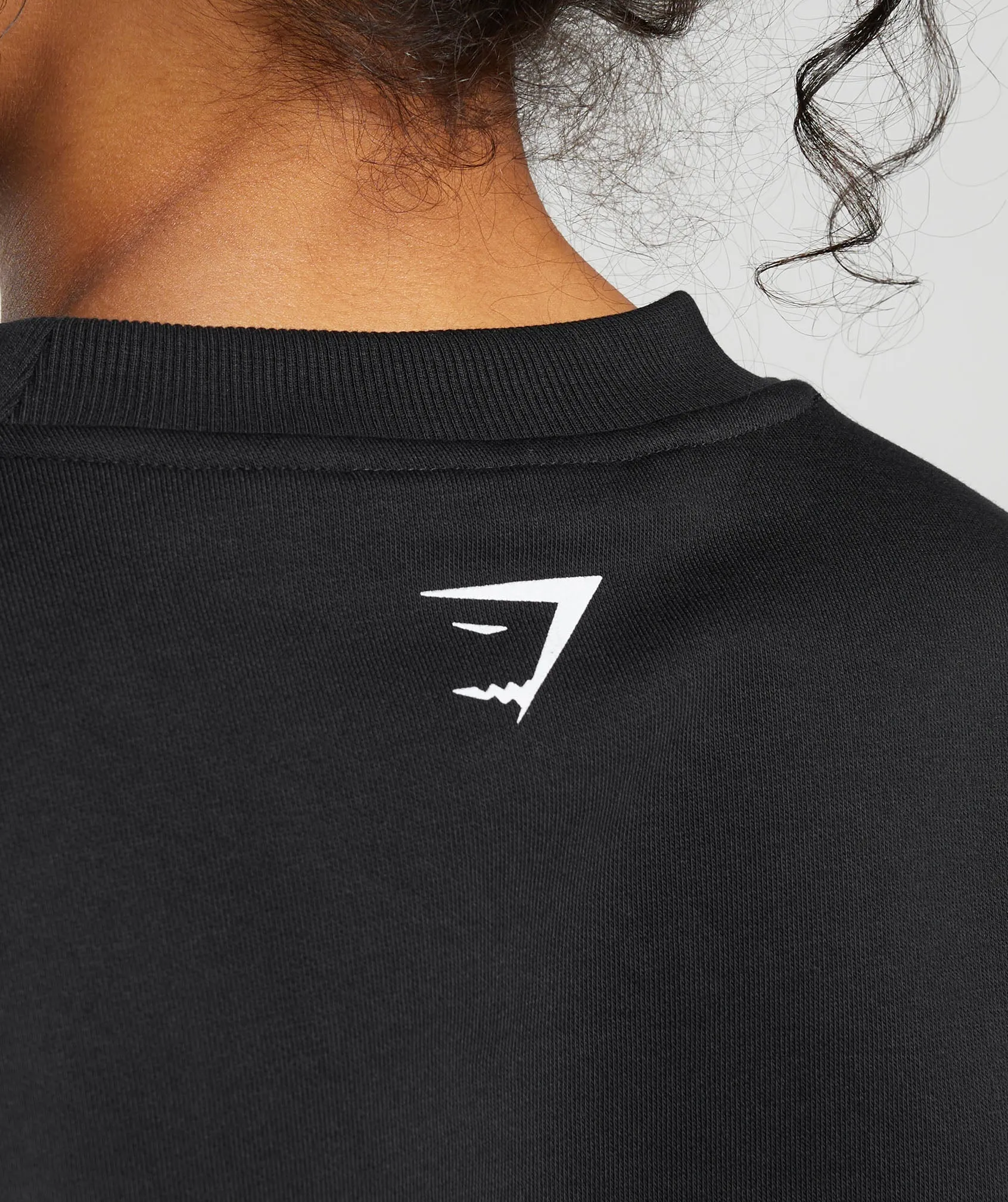 Gymshark Strength & Conditioning Oversized Sweatshirt - Black