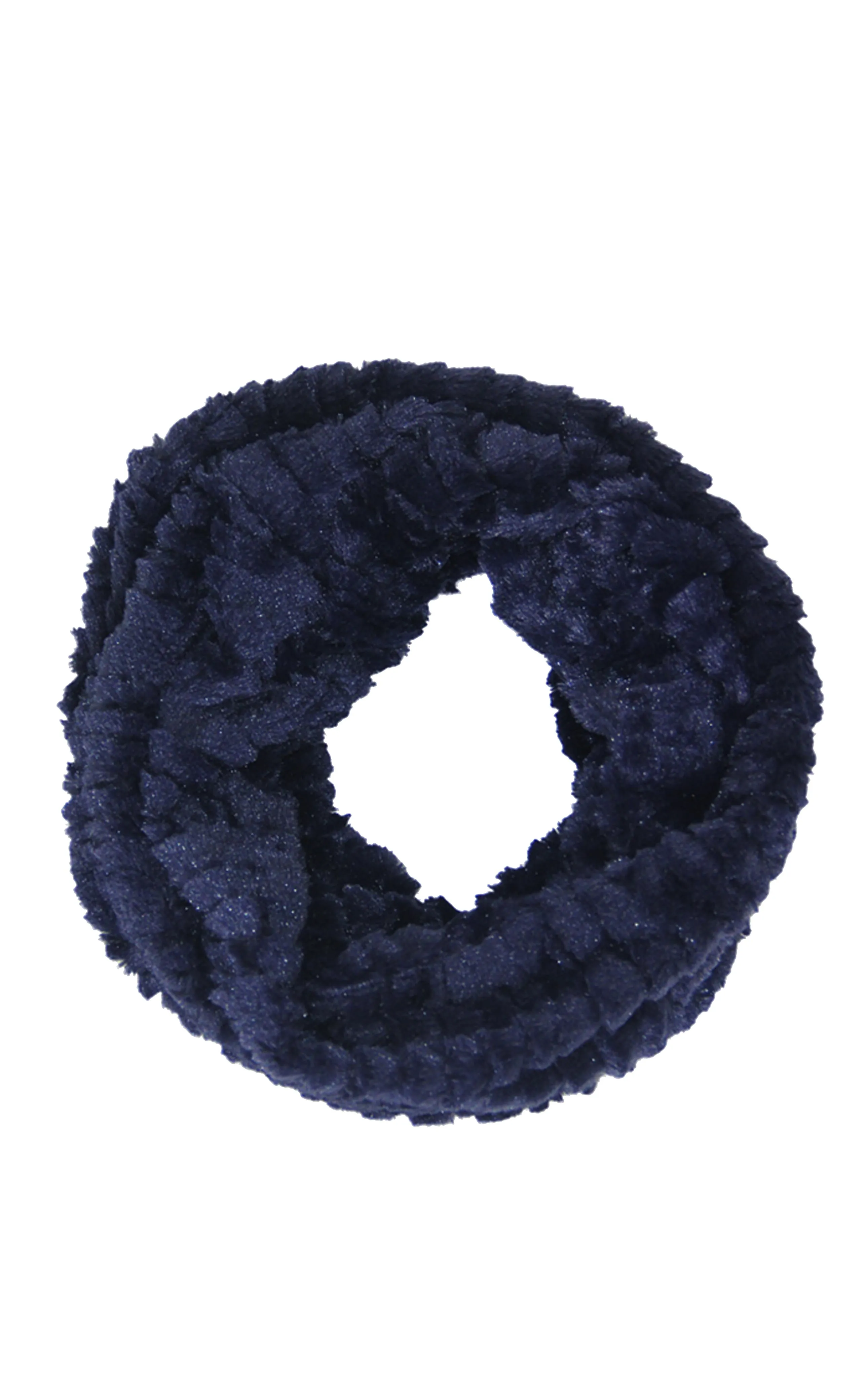 LOF524 Solid Faux Fur Infinity Scarf
