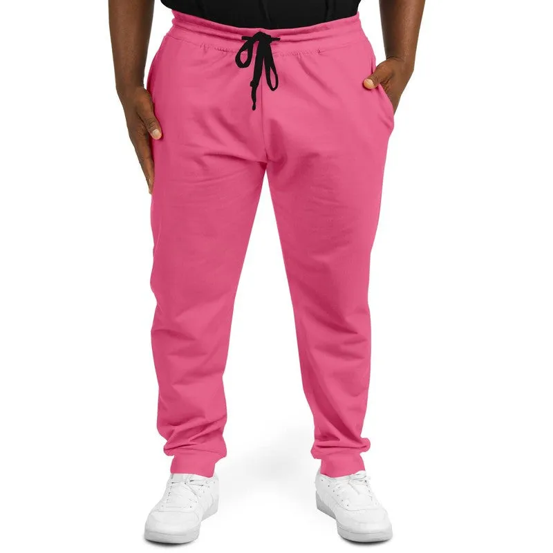 Midtone Pink Joggers | Unisex | with PLUS sizes | C0M80Y20K0