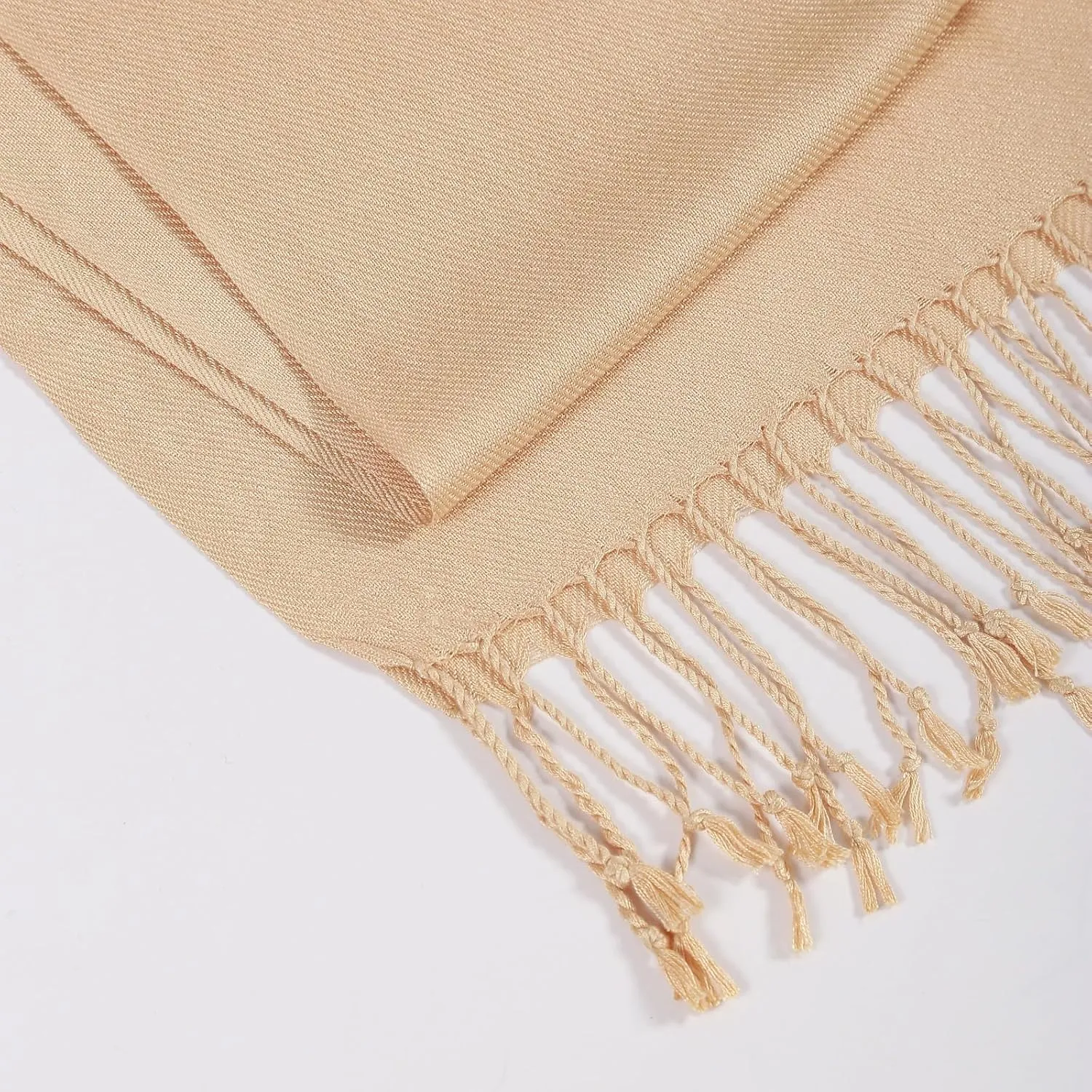 Pashmina Feel Shawl Wraps for Women Evening Dresses and Wedding Cover Up Formal Soft Silky Rave Scarf Elegant