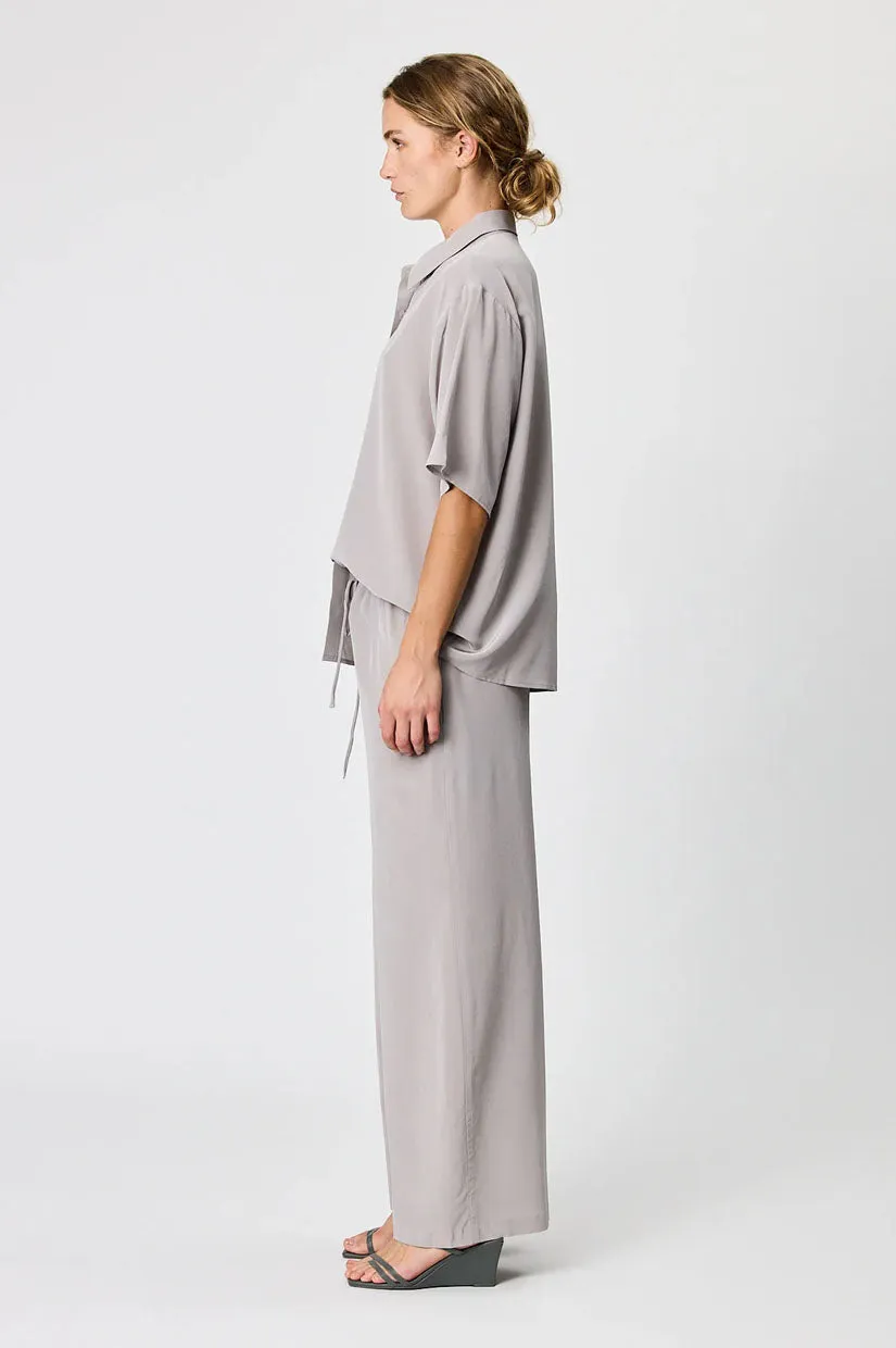 Remain Blake Wide Leg Pant - Ash
