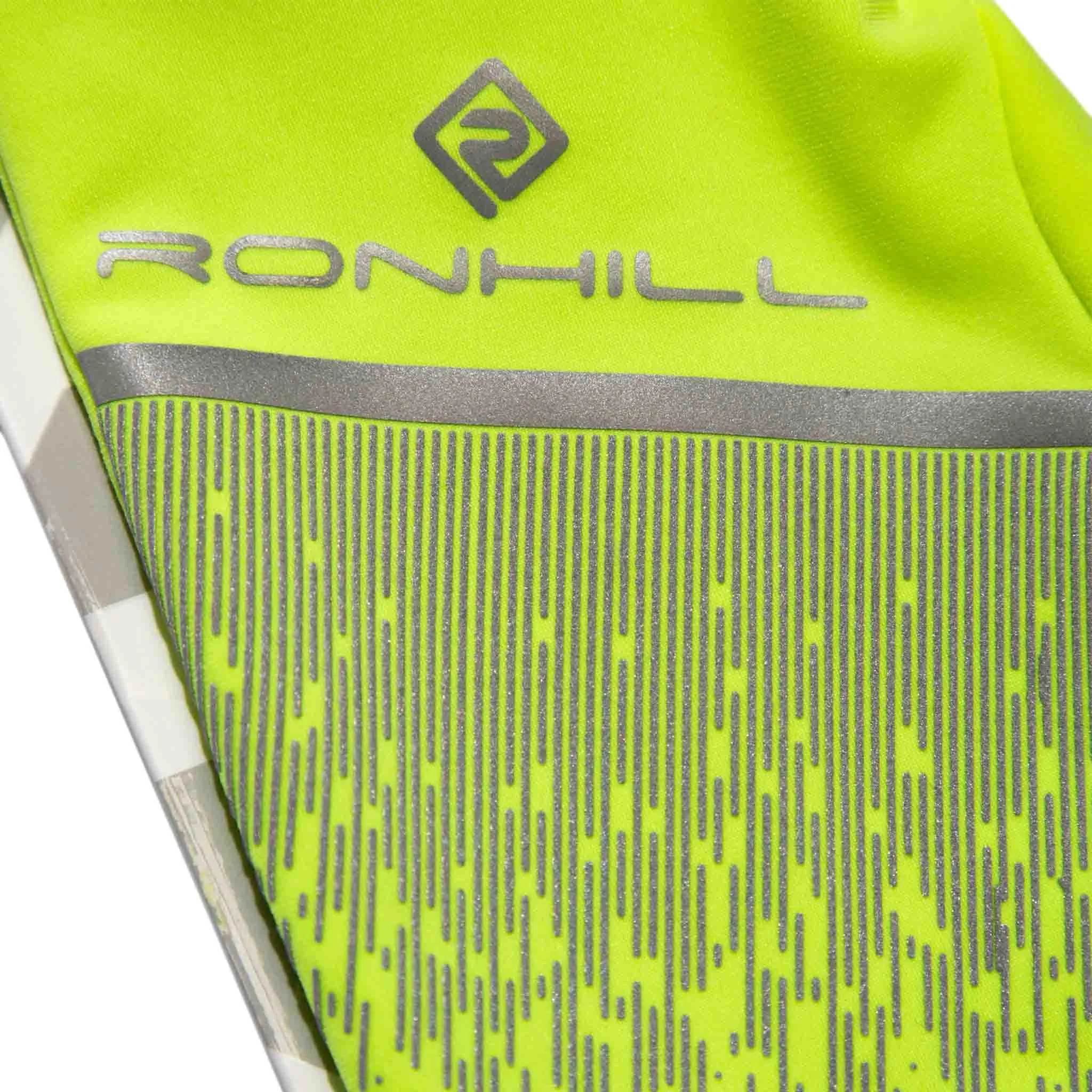 Ronhill | Unisex Reflect Glove - Fluo Yellow/Reflect