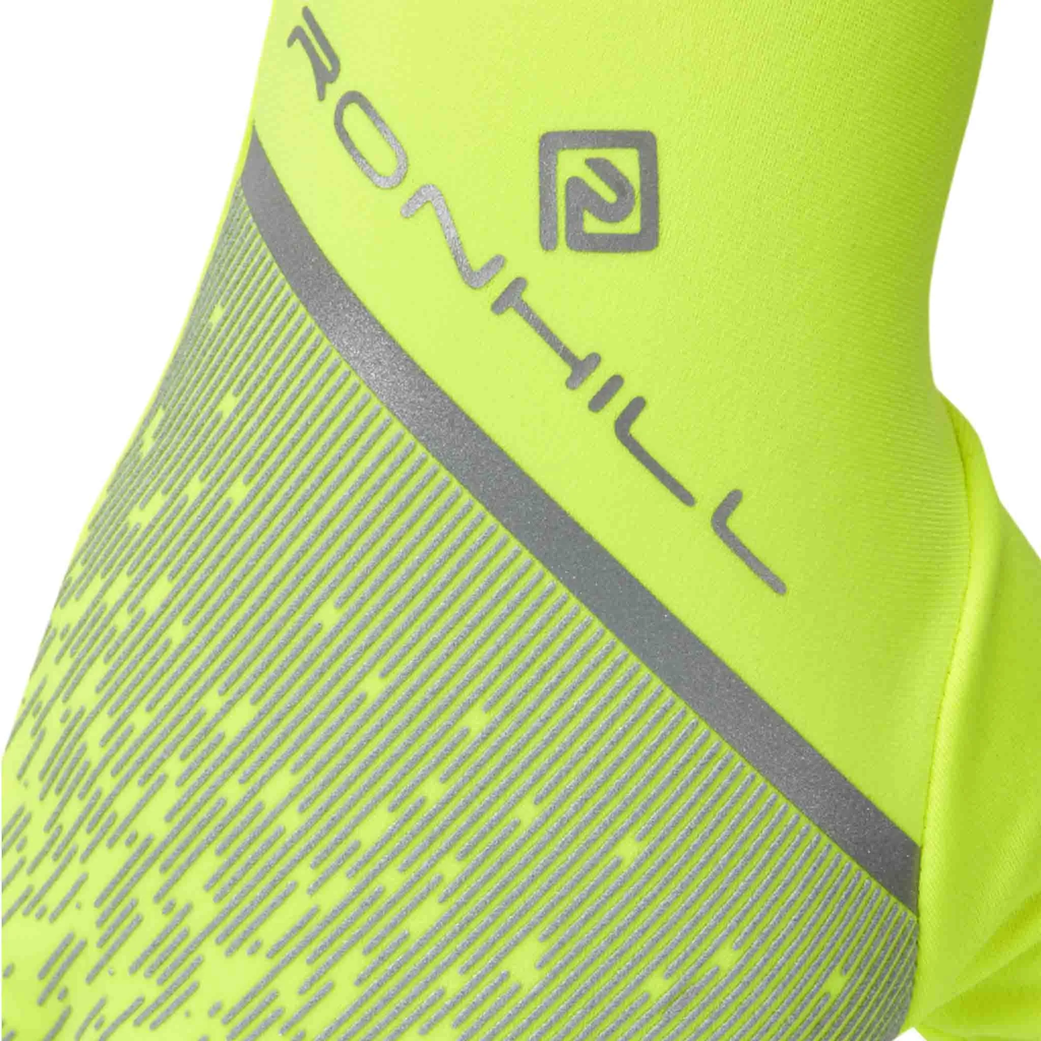 Ronhill | Unisex Reflect Glove - Fluo Yellow/Reflect