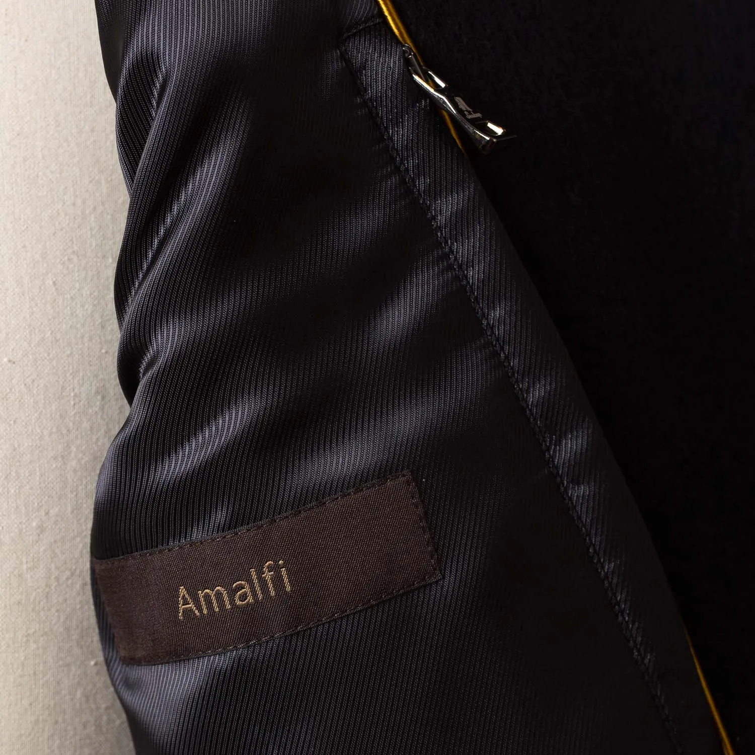 Sealup x MJ: Dark Blue Caban Jacket "Amalfi" made of pure Wool - Iconic Sealup