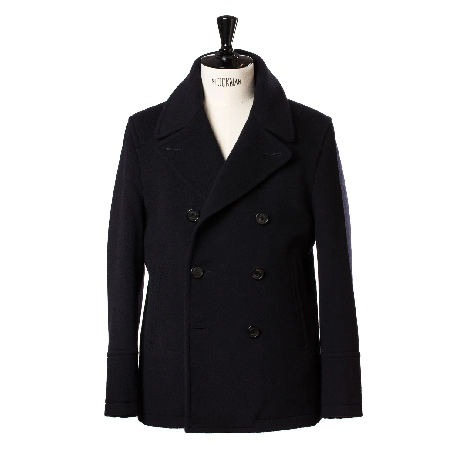 Sealup x MJ: Dark Blue Caban Jacket "Amalfi" made of pure Wool - Iconic Sealup