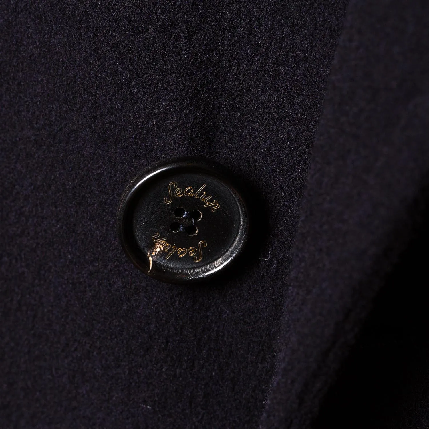 Sealup x MJ: Dark Blue Caban Jacket "Amalfi" made of pure Wool - Iconic Sealup