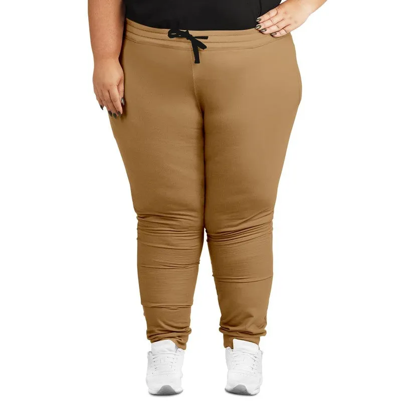 Shaded Pastel Orange Joggers | Unisex | with PLUS sizes | C0M30Y60K30