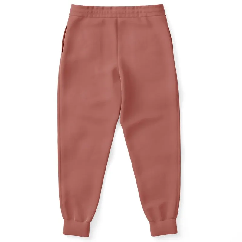 Shaded Pastel Red Joggers | Unisex | with PLUS sizes | C0M60Y45K30