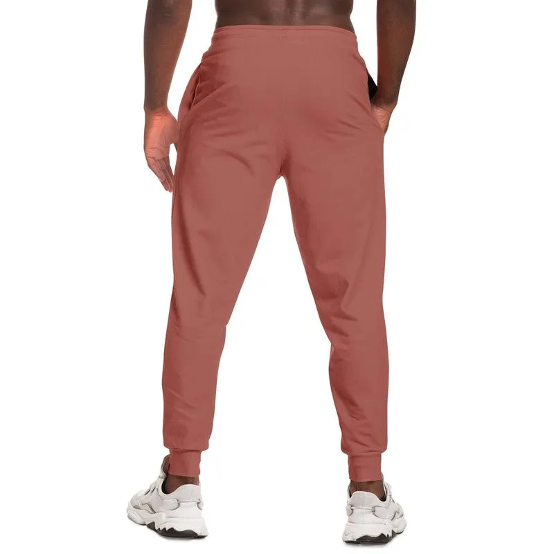 Shaded Pastel Red Joggers | Unisex | with PLUS sizes | C0M60Y45K30