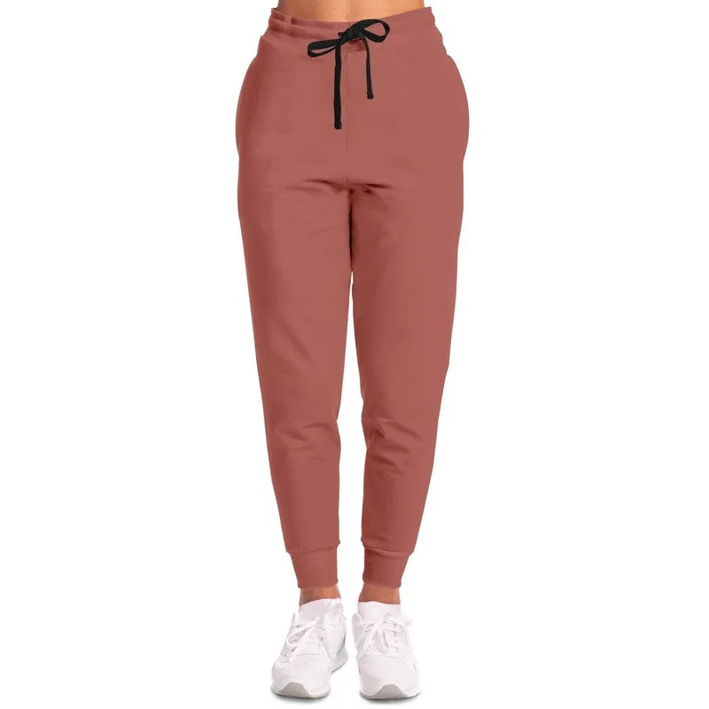 Shaded Pastel Red Joggers | Unisex | with PLUS sizes | C0M60Y45K30