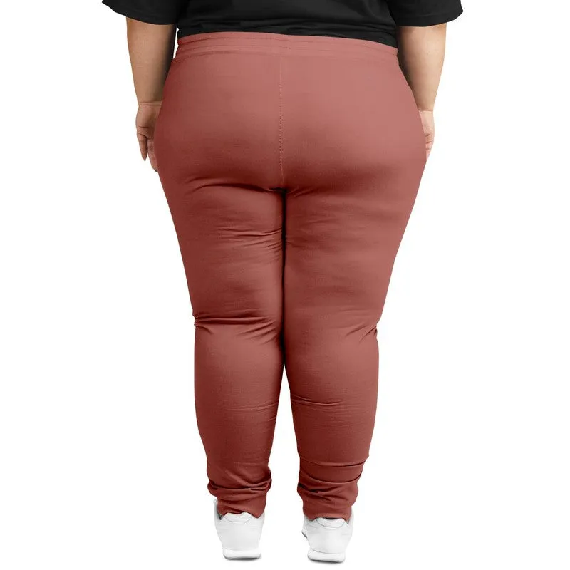 Shaded Pastel Red Joggers | Unisex | with PLUS sizes | C0M60Y45K30