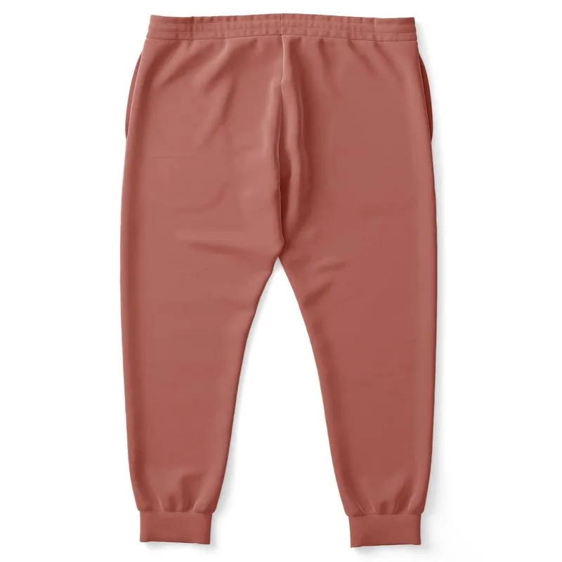 Shaded Pastel Red Joggers | Unisex | with PLUS sizes | C0M60Y45K30