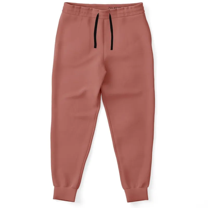 Shaded Pastel Red Joggers | Unisex | with PLUS sizes | C0M60Y45K30