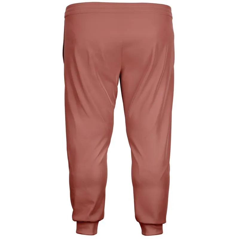 Shaded Pastel Red Joggers | Unisex | with PLUS sizes | C0M60Y45K30