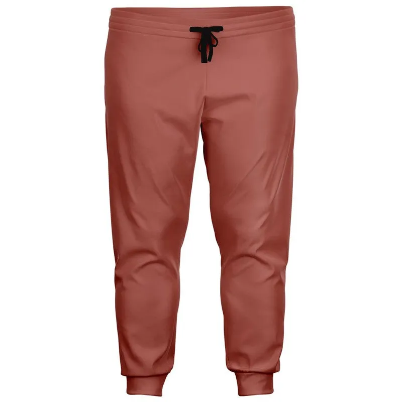 Shaded Pastel Red Joggers | Unisex | with PLUS sizes | C0M60Y45K30