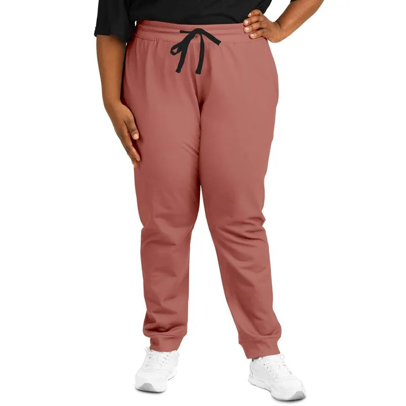 Shaded Pastel Red Joggers | Unisex | with PLUS sizes | C0M60Y45K30
