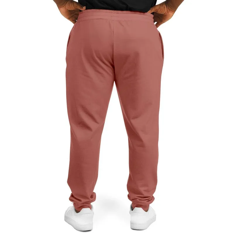 Shaded Pastel Red Joggers | Unisex | with PLUS sizes | C0M60Y45K30