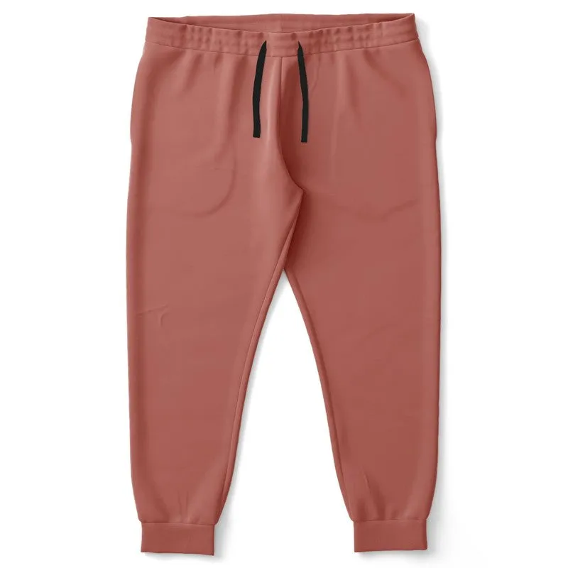 Shaded Pastel Red Joggers | Unisex | with PLUS sizes | C0M60Y45K30