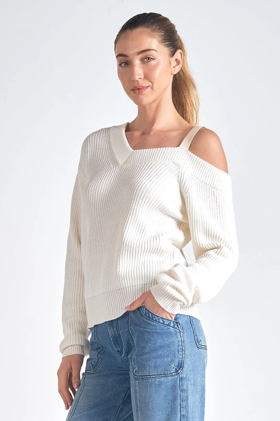 Stunning Off Shoulder Sweater