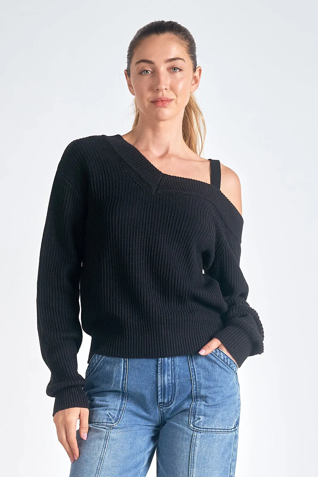 Stunning Off Shoulder Sweater
