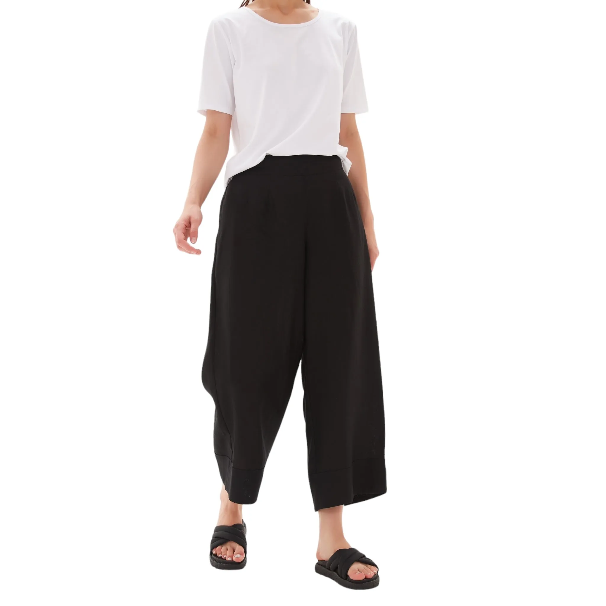 Tirelli Classic Linen Pant Black